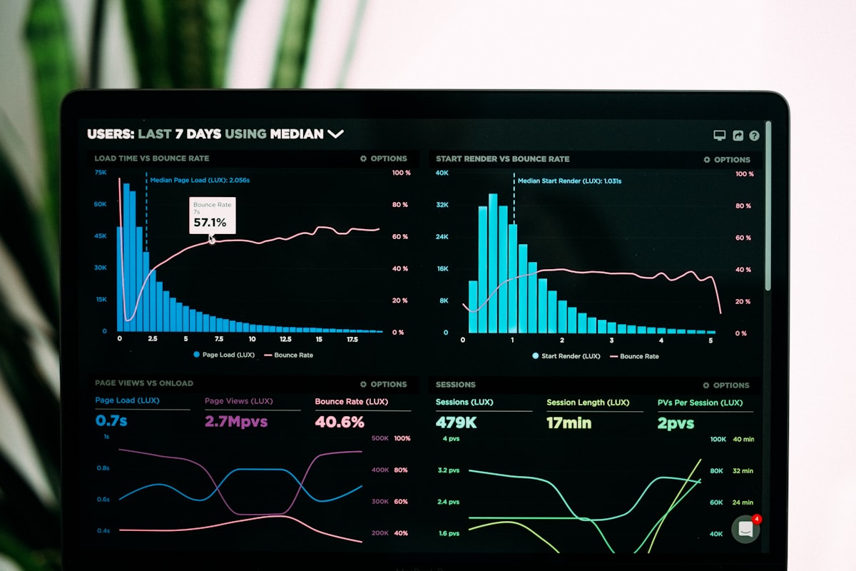 Notion database view with organized data columns